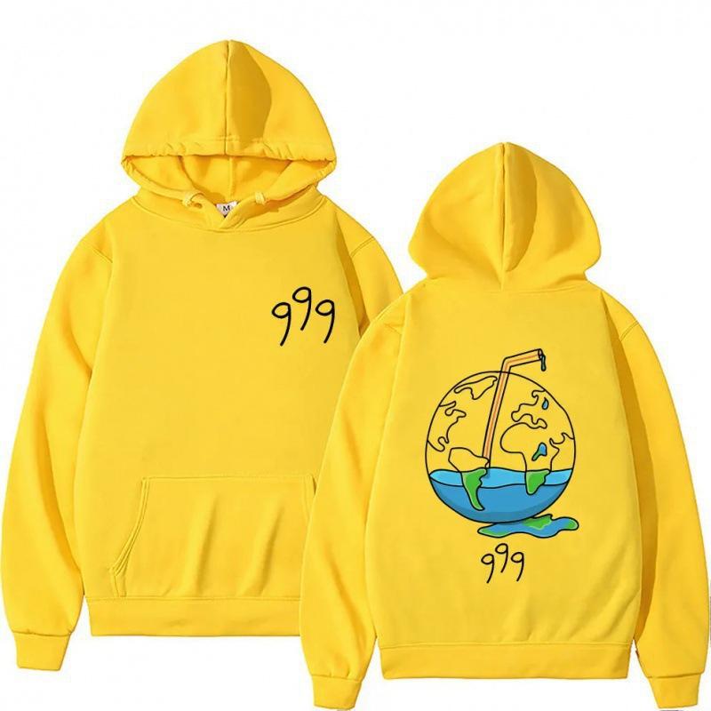 2026 New Double-sided Printed Hoodie Men's and Women's Casual Sweater