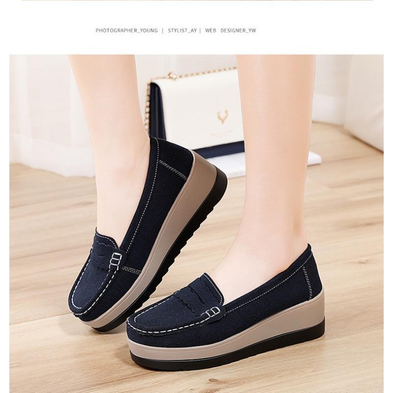 Plus-size New Thick-soled Casual Shoes, Sponge Shoes for Women