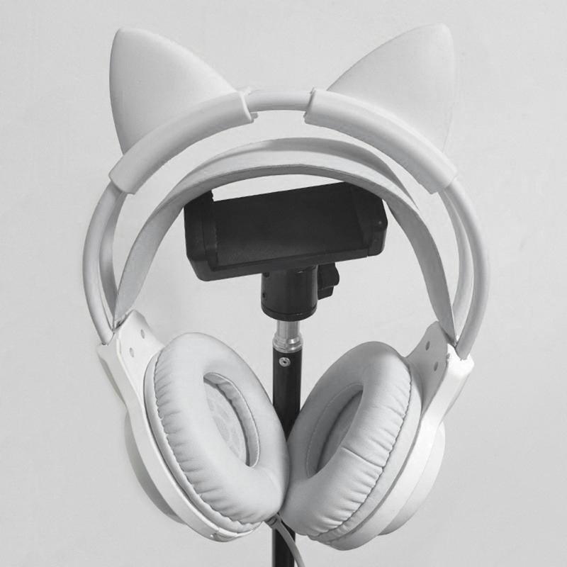 Adorable Silicone Cats Ear For Over Ear Headphones Personalize Styles With Removable And Washable Design Cats Ear