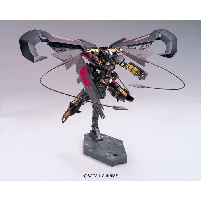 BANDAI SPIRITS HG Mobile Suit Gundam SEED ASTRAY Gundam Astray Gold Frame Amatsumina 1/144 Scale Color-Coded Plastic Model Kit, Black