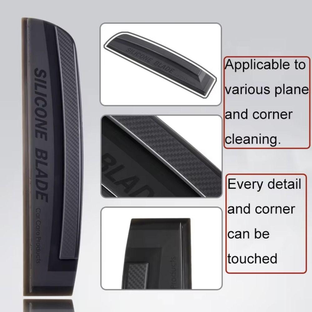 Leiser Auto-Waschabzieher Flexibles Fensterreinigungswerkzeug Haushaltsreinigung