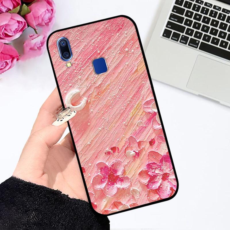 For Vivo V11 Case V11 Pro Shockproof TPU Soft Silicone Phone Cover For VIVO X21s Capa V11i Fundas Color Printing Fashion Cartoon
