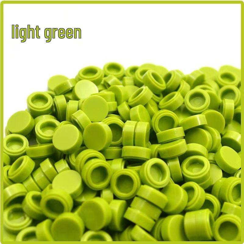 

Совместимые с Lego 98138 Круглые строительные блоки - Мелкие детали для пиксель-арта MOC, Отдельные гладкие пластины 1x1 с отверстием, аксессуары 100g (approx. 900 pieces)