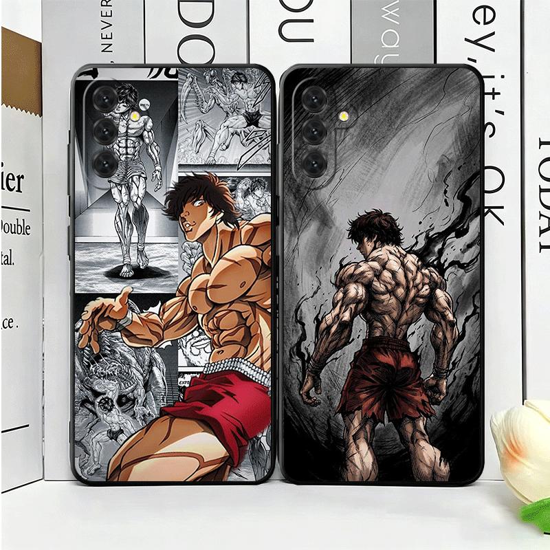 Baki the Grappler Anime Soft Phone Case for Samsung A17 A37 A57 A16 A26 A36 A56 A15 A25 A35 A55 A14 A24 A34 A54 A13 A23 A33 A53