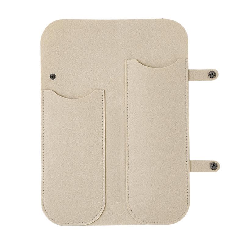Heat Resistant Felt Travel Storage Pouch for Curling Iron Hair Straightener Flat Iron Organizer Insulation Protective Case