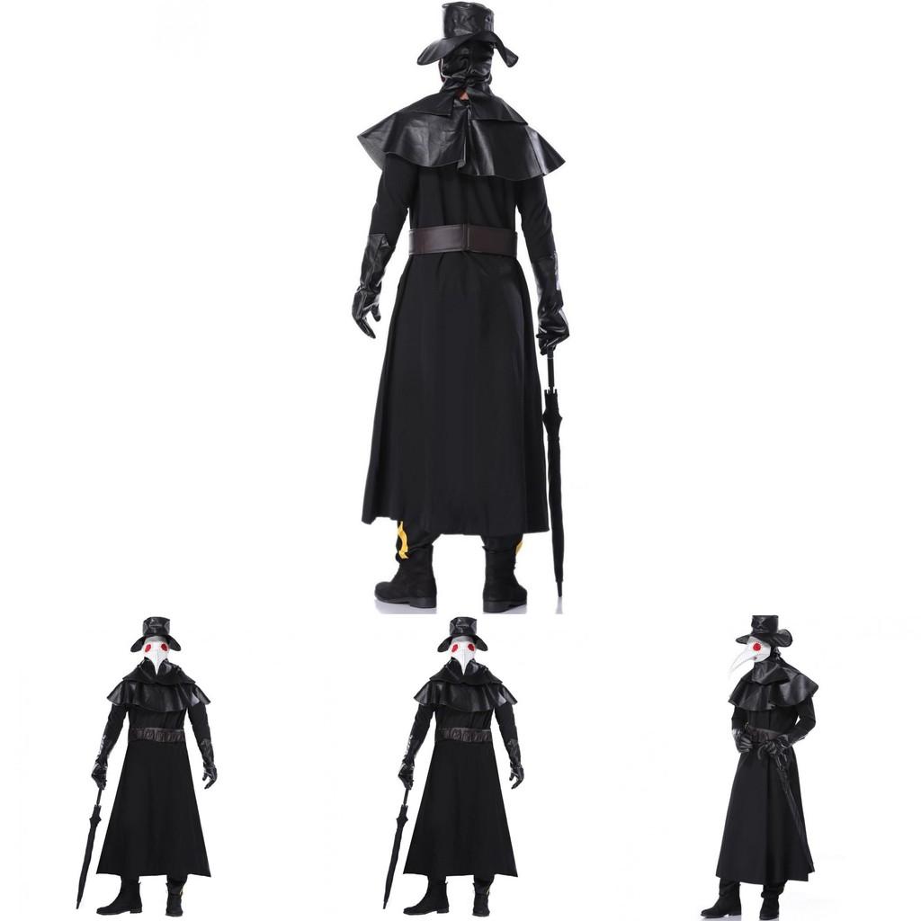 Disfraz de Médico de la Peste Inspirado en Dark Dungeon Para Hombres M-xl Ideal Para Fiestas de Halloween