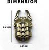Beetle Shaped EDC Stress Relief Toy Convenient Pressure Relief Anxiety Relief Gift Creative Bug Opener Toy for Stress Management