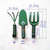 Plastic Handle Gardening Tool Set: Large Wide-Head Shovel, Iron Shovel, 3-Piece Collection