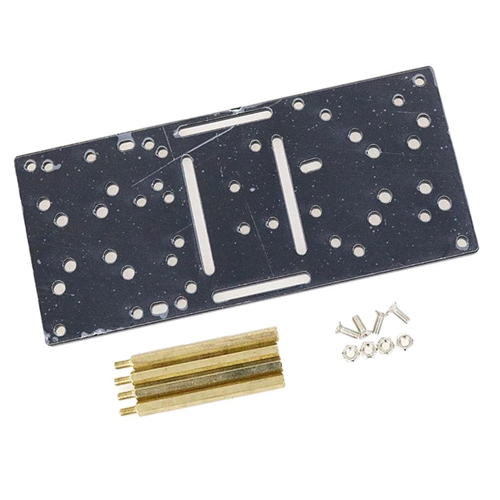 2 Wheel Car Chassis DIY Acrylic Plate Panel