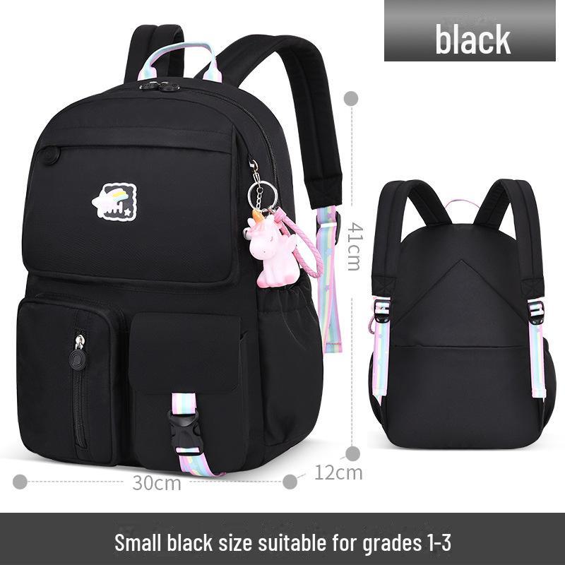 Sac à dos léger avec support dorsal pour filles en 1ère, 3ème et 6ème année