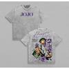 Anime JoJo's Bizarre Adventure Rohan Kishibe Graphic T Shirt Men Women Oversized Tshirt Washed Cotton Tee Harajuku Male T-shirt