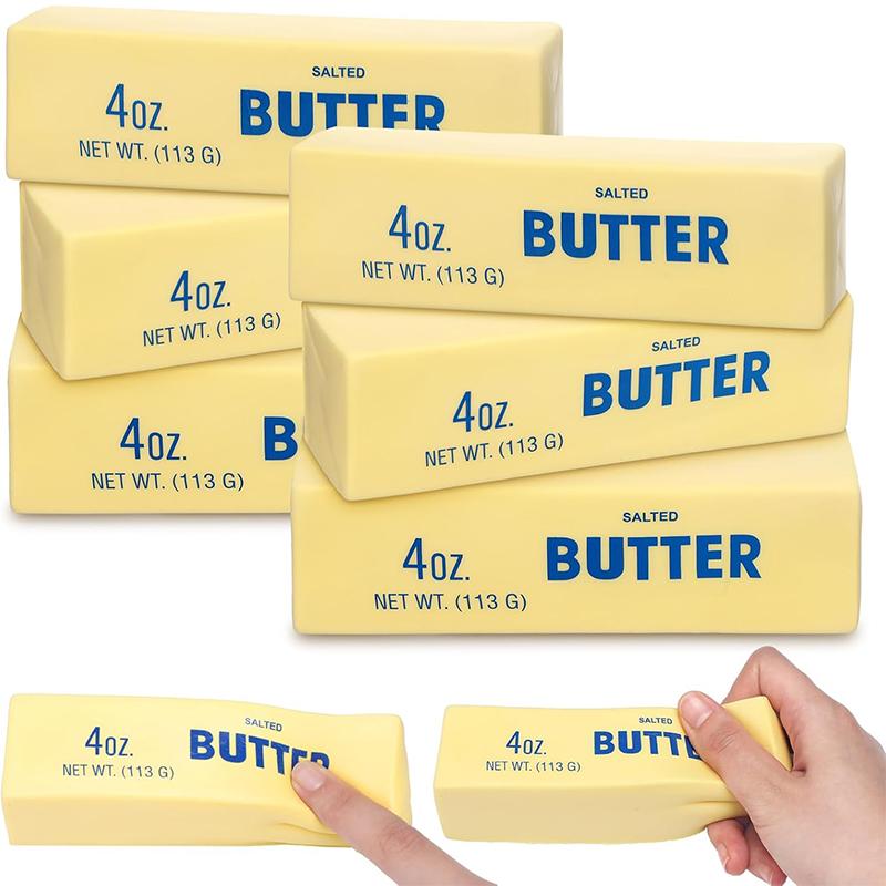Antistress Squishy Butter Stick Slow Rebound Squeeze Toy, Squeeze Stress Relief Realistic Food Toys For Decompression Anxiety