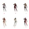 Women Halloween Scary Skull Skeleton Jumpsuit For Ghosts Festival Cosplay