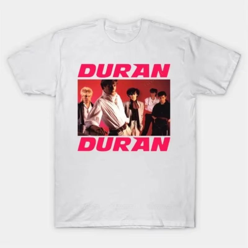 Hot Sale Summer Tee-shirt Brand Tshirt for Duran Duran Vintage T Shirt Men Women Cotton T-shirt Casual Unisex Short Sleeve Tops