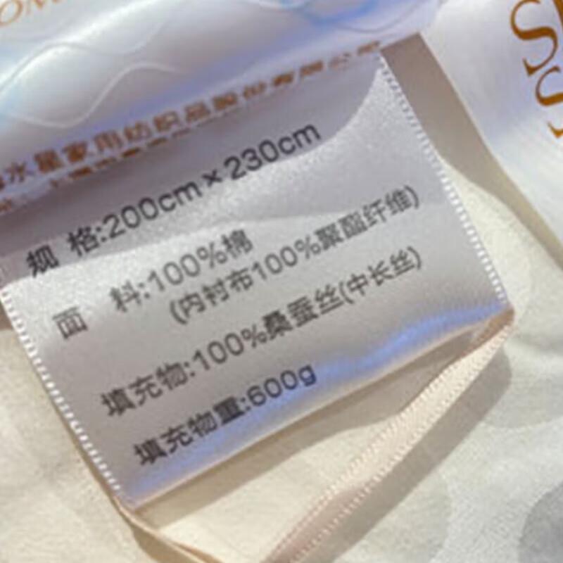 Mercury Home Textiles Four Seasons Silk Quilt