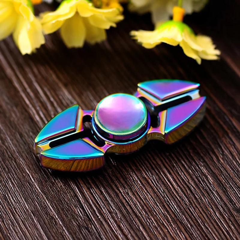 

Mini Fidget Spinner Spinning Top Tip Gyroscope Metal Edc Stress Reducing Toys Antistresse Decompression Relieving Relieving Adhd