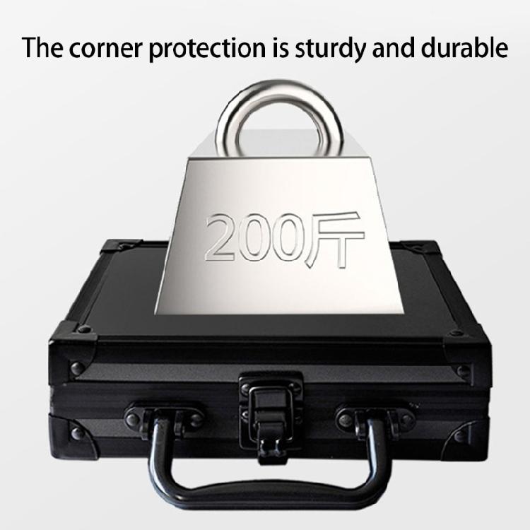 Travel Friendly Sturdy Aluminum Alloy Jewelry Holder With Lock Designs for Secure Storage of Valuables On The Way