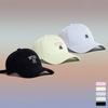 Cute Korean Style Embroidered Cotton Baseball Cap With Wide Brim For Casual Wear