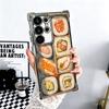 Delicious Sushi Bento Plating Phone Case For Samsung Galaxy S24 S25 FE S26 Edge S23 Ultra S22 S21 Plus S20 Anti-Fall Airabag Cov