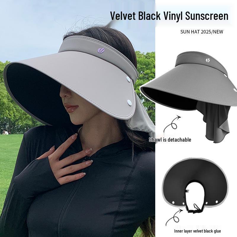 Women's Bow Stitching Fisherman Hat: Large Brim, Open Top, Summer Sun Protection, Anti-UV Beach Hat.