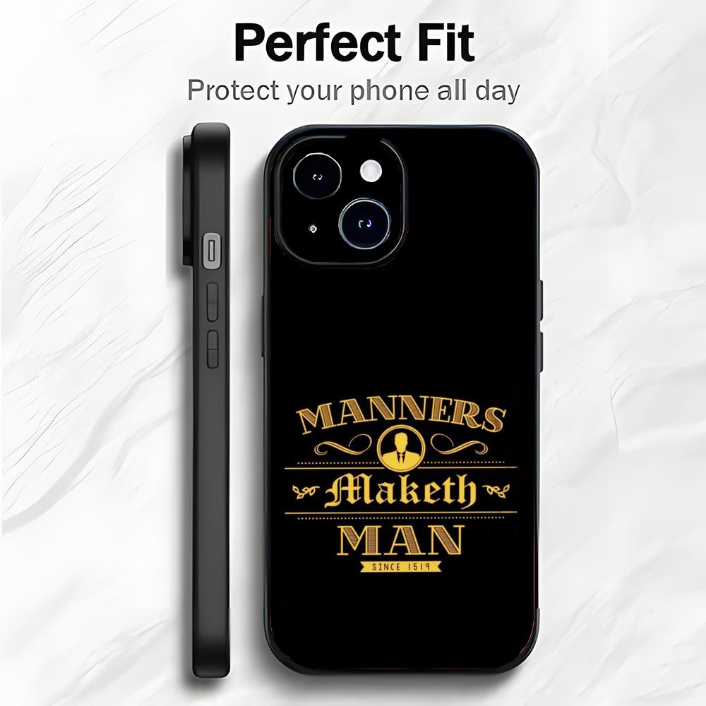 

Thriller Theme K-Kingsman Logo Ticket Phone Case Phone Case Soft Packaging Lightweight For iPhone17 16 15 14 13ProMax iphone17air