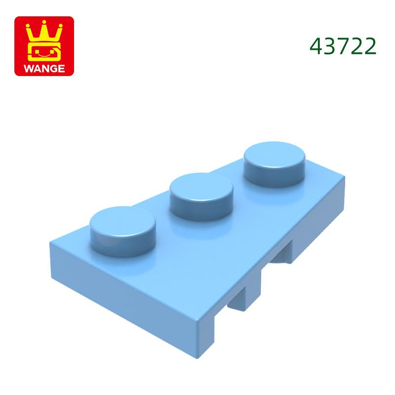 158Pcs/lot 43723 2x3 Right Wedge Plate Construction Bricks MOC Accessories Works With Featuring Blocks Kids Playthings Gift Idea Box
