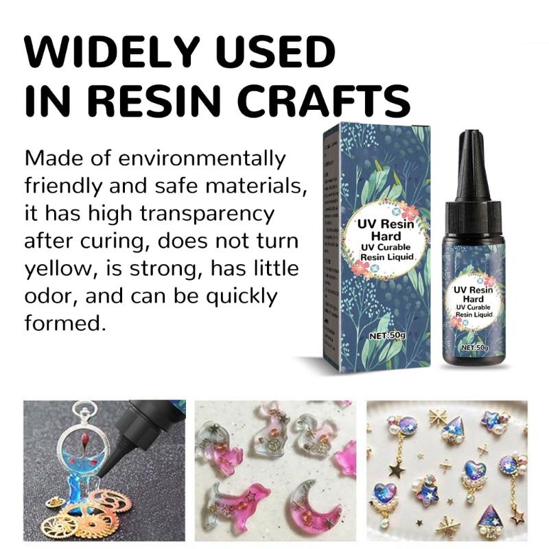 UV Curing Epoxy Resin for Casting, Coating, Jewelry Making