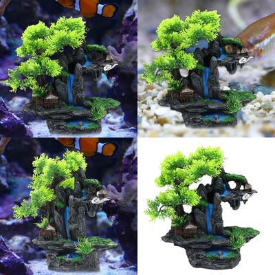 Aquariums Landscape House Resins Aquariums Decorations Art Crafts Terrarium Habitat Ornaments Photo Props