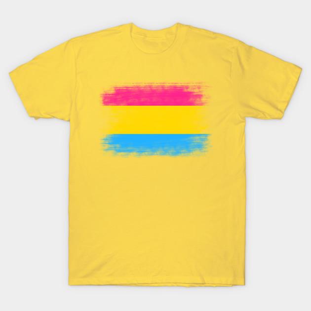 T-shirt alla Moda Unisex Stampa Bandiera Pansexuelle Taglie Forti XS-6XL T-Shirt 100% Cotone Top Scollo Tondo Manica Corta T-shirt