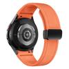 Genuine Leather+silicone Strap for Samsung Galaxy Watch 7 6 5 4 44mm 40mm 20mm Bracelet Galaxy Watch 6 4 Classic 47mm 46mm 43mm