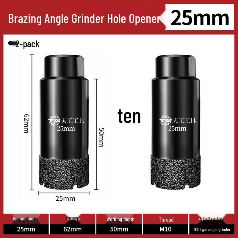Tiangong Multi-Material Dry Drill Bit for Angle Grinders (Tile, Marble, Glass)