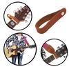 Acoustic Guitar Neck Strap Button Headstock Adaptor Synthetic Leather