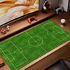 1pcs Soccer Field Print Large Stitched Edge Nonslip Gaming Desk Mat Mouse Pad