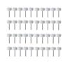 50Pcs Mini Grinding Sanding Head Abrasive Disc Felt 3mm Shank Buffing Wheel for Metal Polish Brush Drill Rotary Tool Accessories