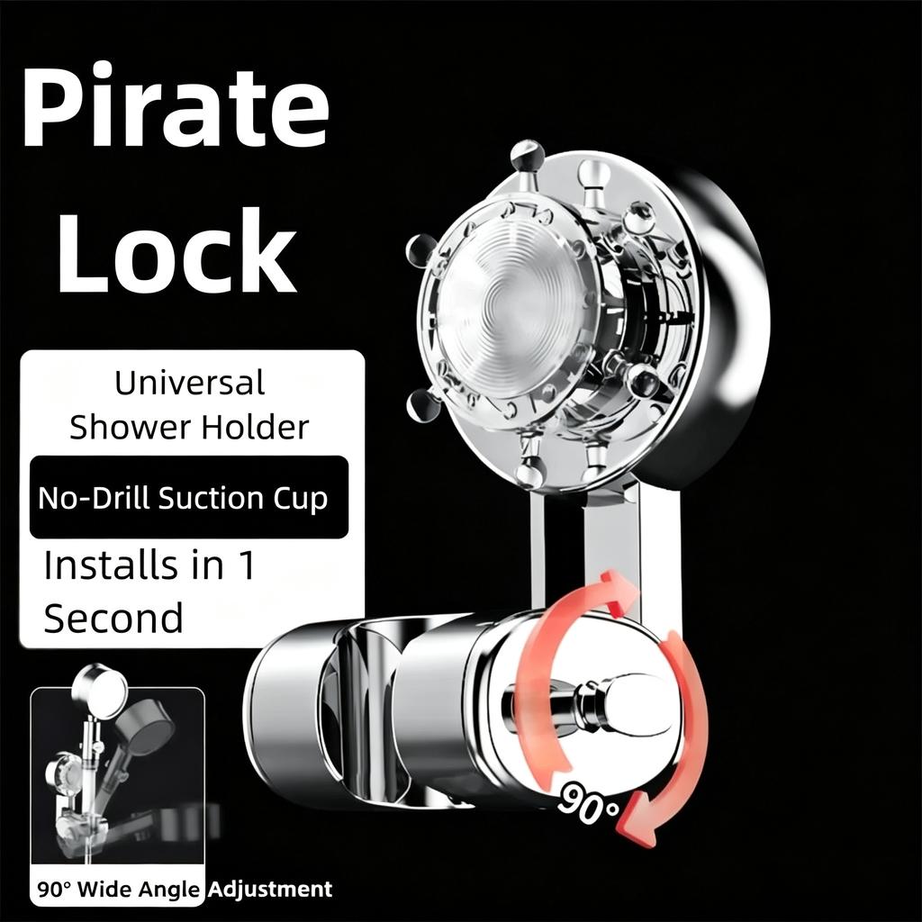 High-Quality Suction Cup Shower Head Bracket Detachable Reusable Multifunctional Bathroom No-Drilling Super Load-Bearing Holder
