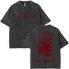 Forward Observations Group Vintage Washed Tshirt Men Women Fashion Oversized Short Sleeve Male Casual High Quality Cotton Tees