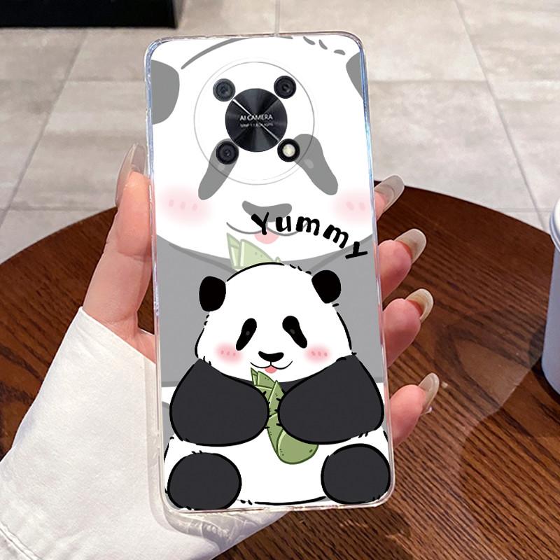Casing For Huawei Nova Y90 NovaY90 CTR-LX2 CTR-LX1 CTR-LX3 Case Aesthetic Cute Cat Cartoon Transparent Soft Silicone Back Cover