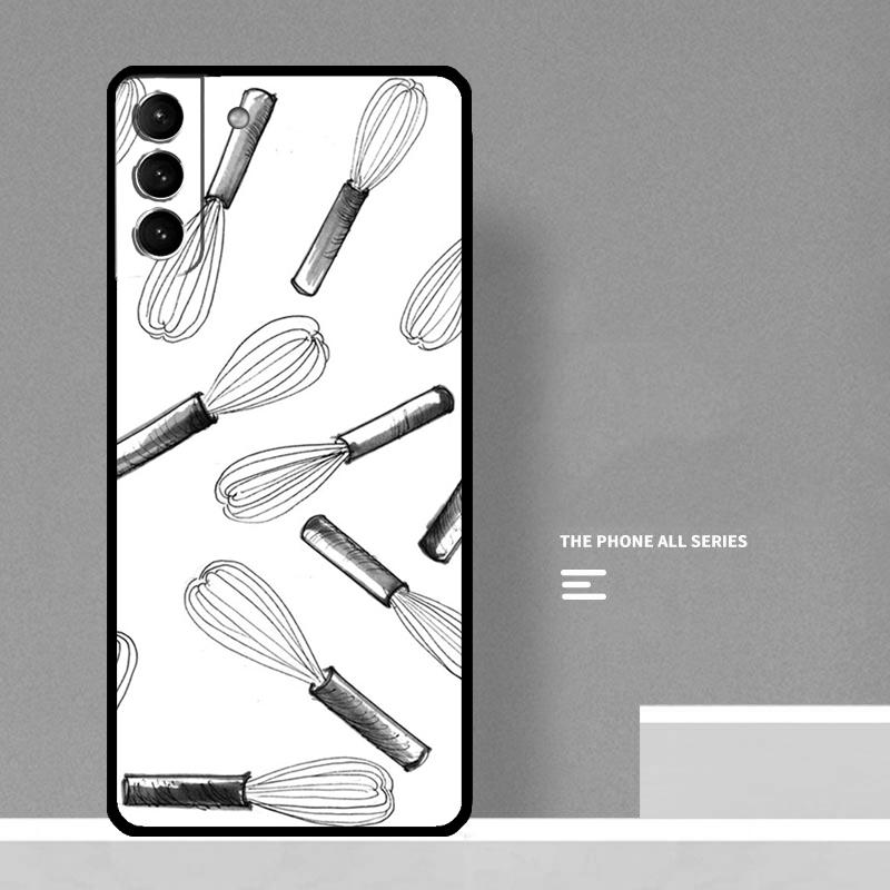 Cooking Chef Knives Phone Case For Samsung Galaxy S25 S26 Ultra S20 S21 S22 S23 S24 S10 Plus S25 FE Cover Coque