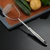 Manual 304 Stainless Steel Potato Masher Garlic Presser Kitchen Tool Fruit Vegetable Mash Avocado Smasher Pumpkins Crusher
