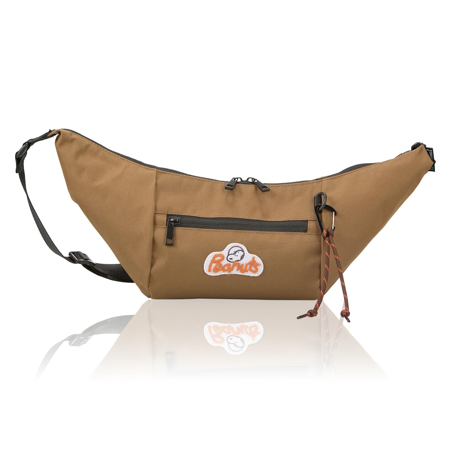 

Shoulder mini waist bag for commuting to college cute character goods 0379 Khaki [Snoopy] bag, small, water-repellent, banana-shaped bag, eco-friendly