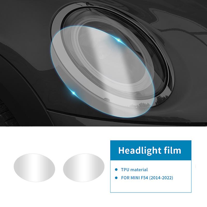Mini Cooper F54-F60 Headlight Protection Film - TPU