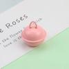 22mm Candy Color Enamel Metal Bells - Christmas Ornaments, DIY Pet Accessories, Keychain Pendants