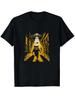 Unisex T-Shirt mit UFO-Waschbär-Aufdruck Retro-Futuristisches UFO- und Waschbär-Alien-Muster Anime-Stil FrühlingSommer Streetwear