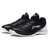 LiNing Night Walker Professional Competition Shoes Non-Slip Lightweight Low-Top Basketball Shoes Men sneaker Black White ABAN071-3