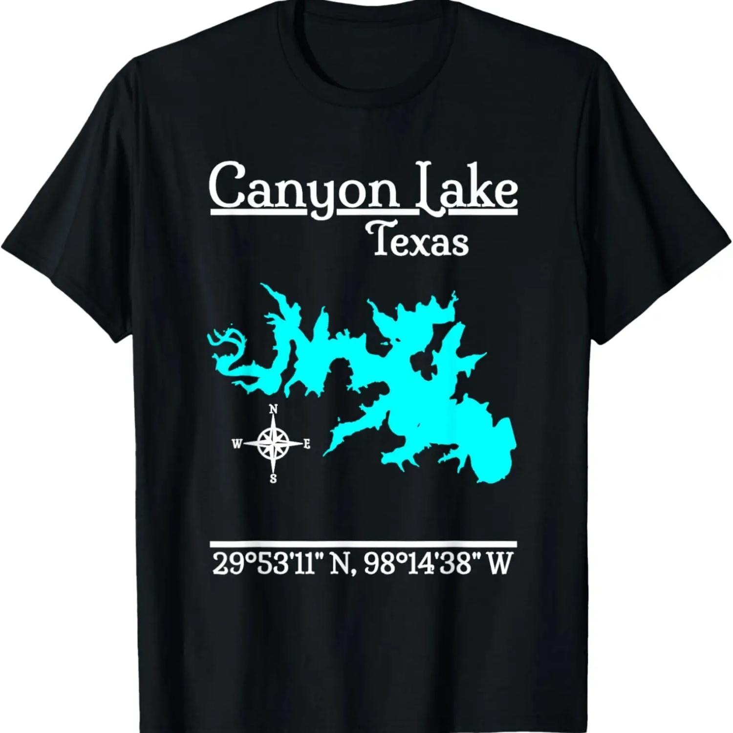 Canyon Lake - Texas T-Shirt S чёрный