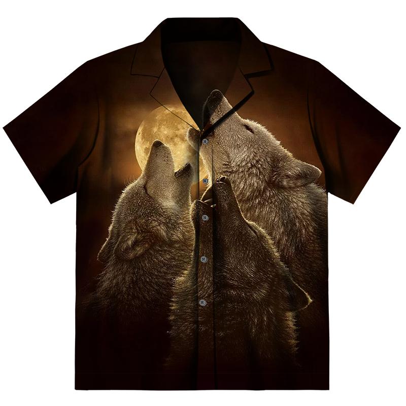 Мужские рубашки Harajuku — фото 8