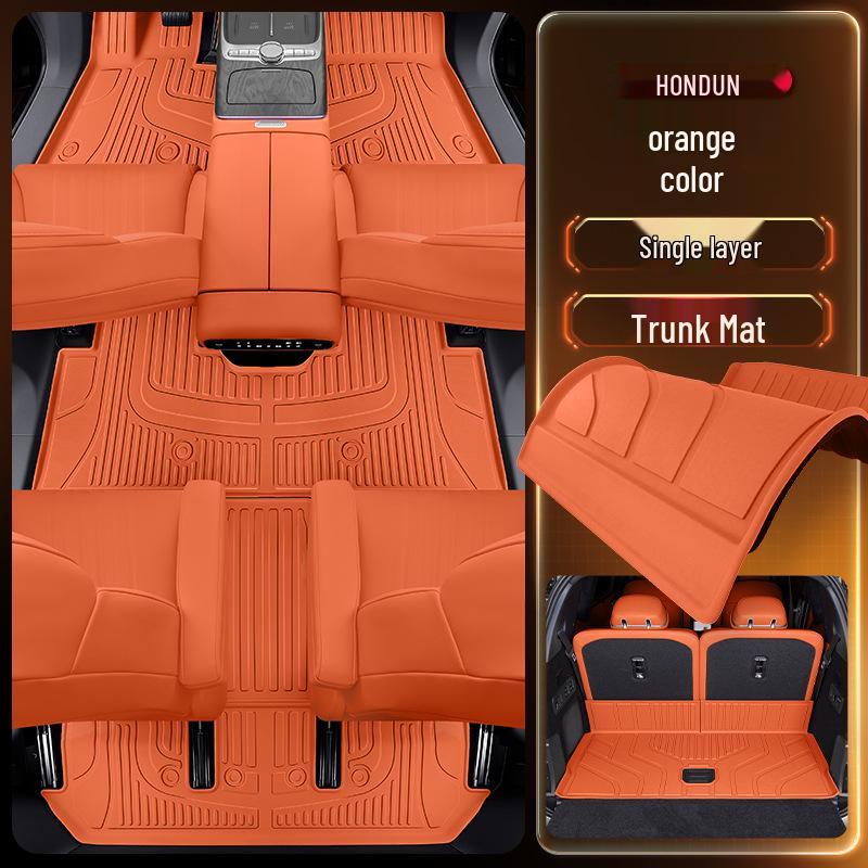 2025 Geely Galaxy M9 TPE Floor Mats Full Set