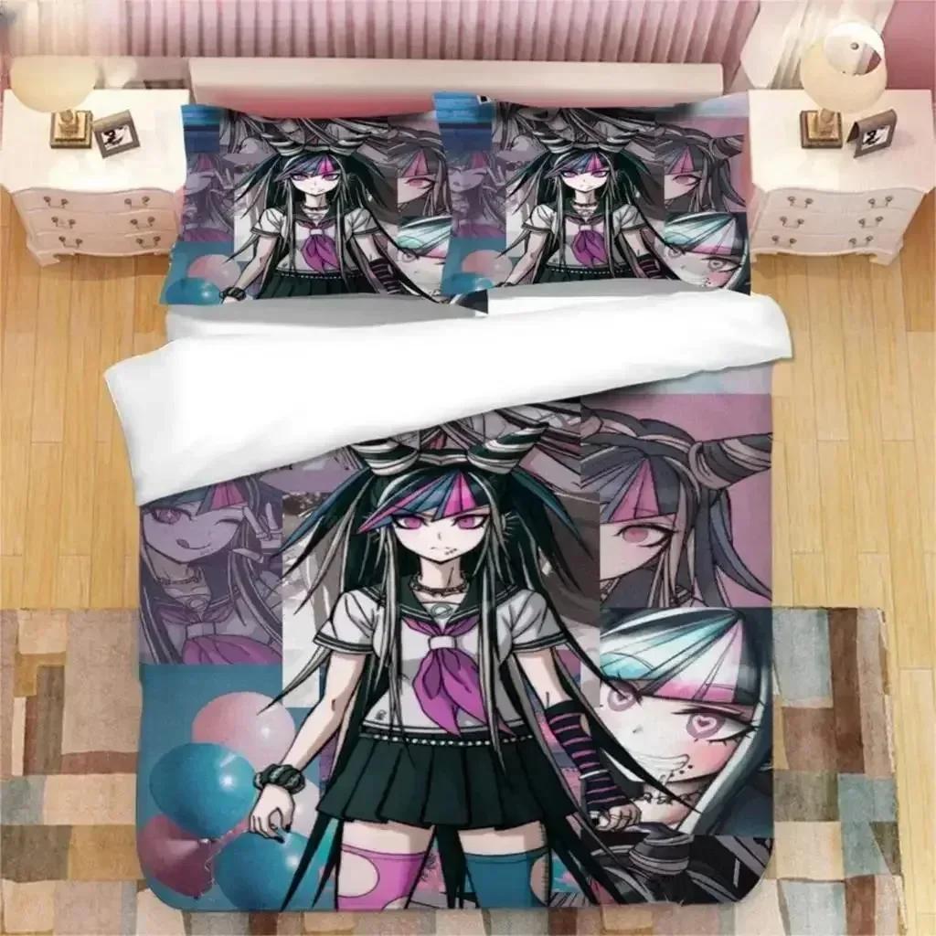 

Новий Модний Ігровий Аніме Hiyoko X Ibuki Комплект Постільної Білизни З Малюнком Наволочка Покривало На Ковдру М яке Розмір Queen King Постільна Білизна Для Дому 70x133cm 2pcs