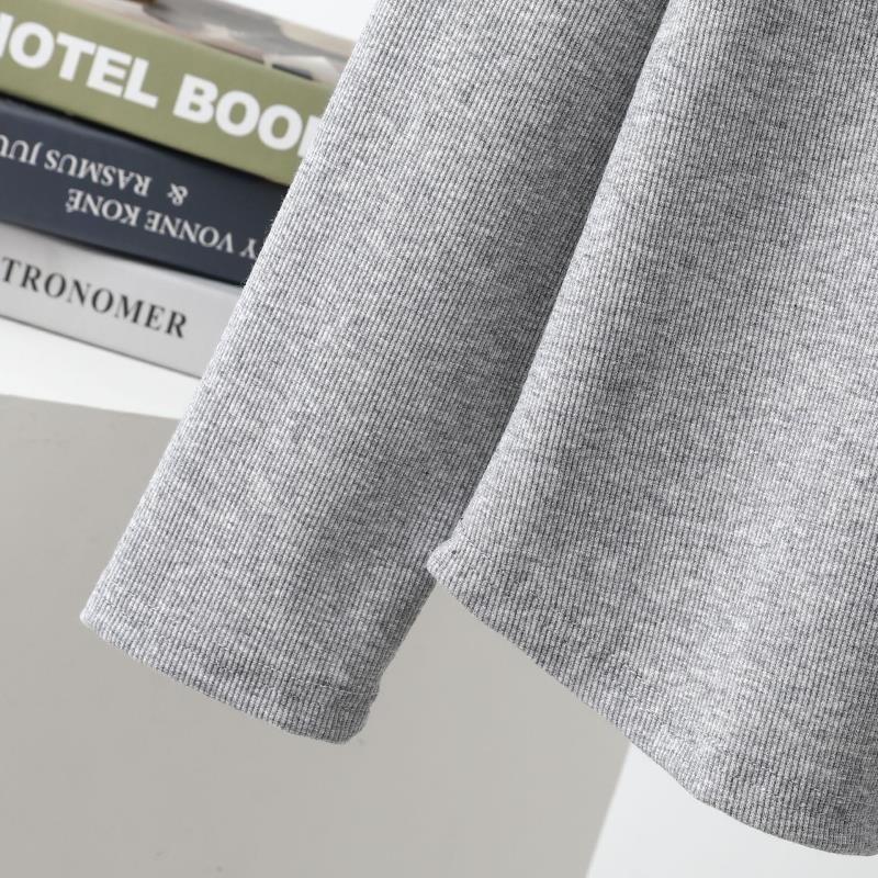 Pullovers Tops Women Long Sleeves Autumn Winter Blouse Oversized Round Neck Loose Long Sleeve Shirt Slim Pullover Tops