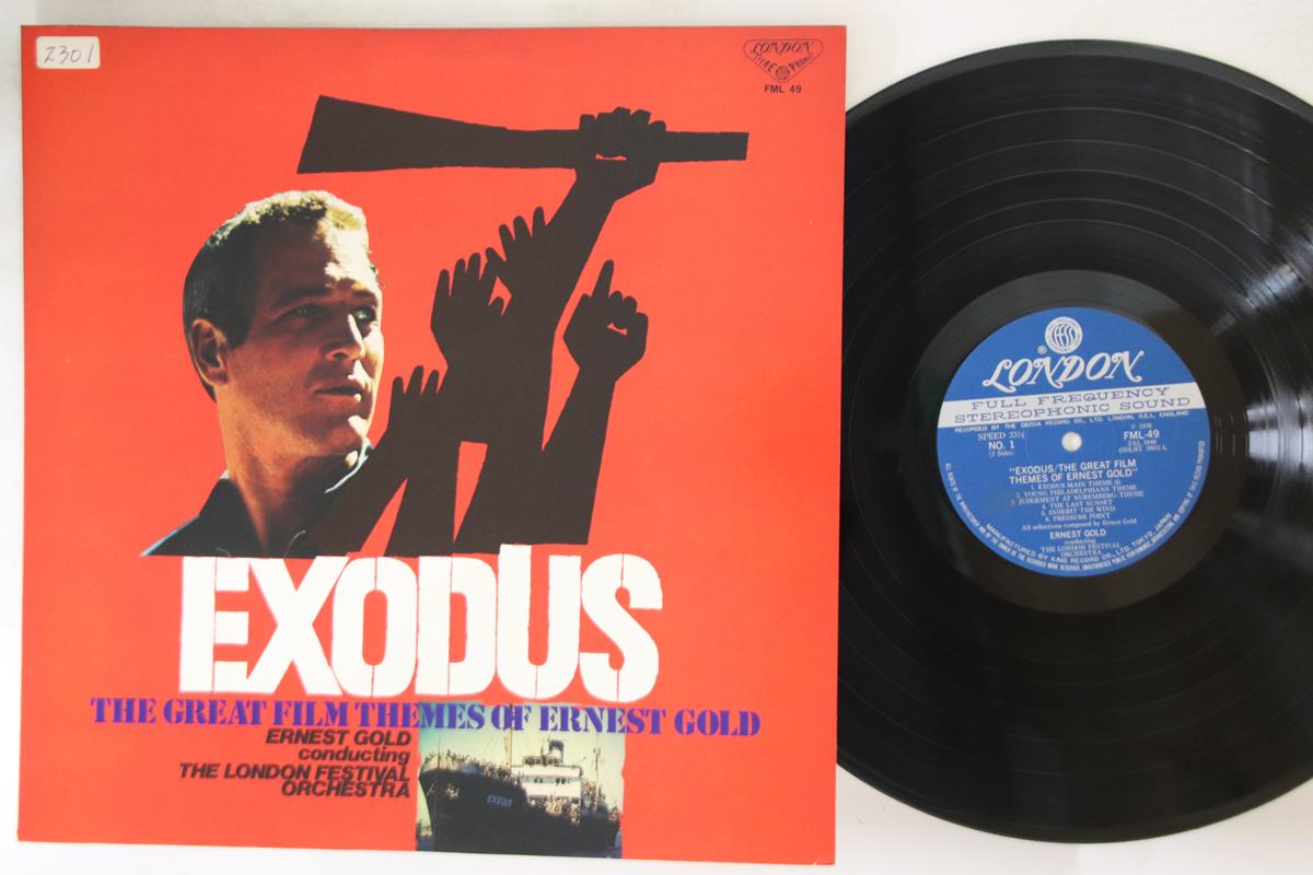 

LP Record - Exodus FML49 LONDON 1976 Japan Soundtracks & Musicals Used